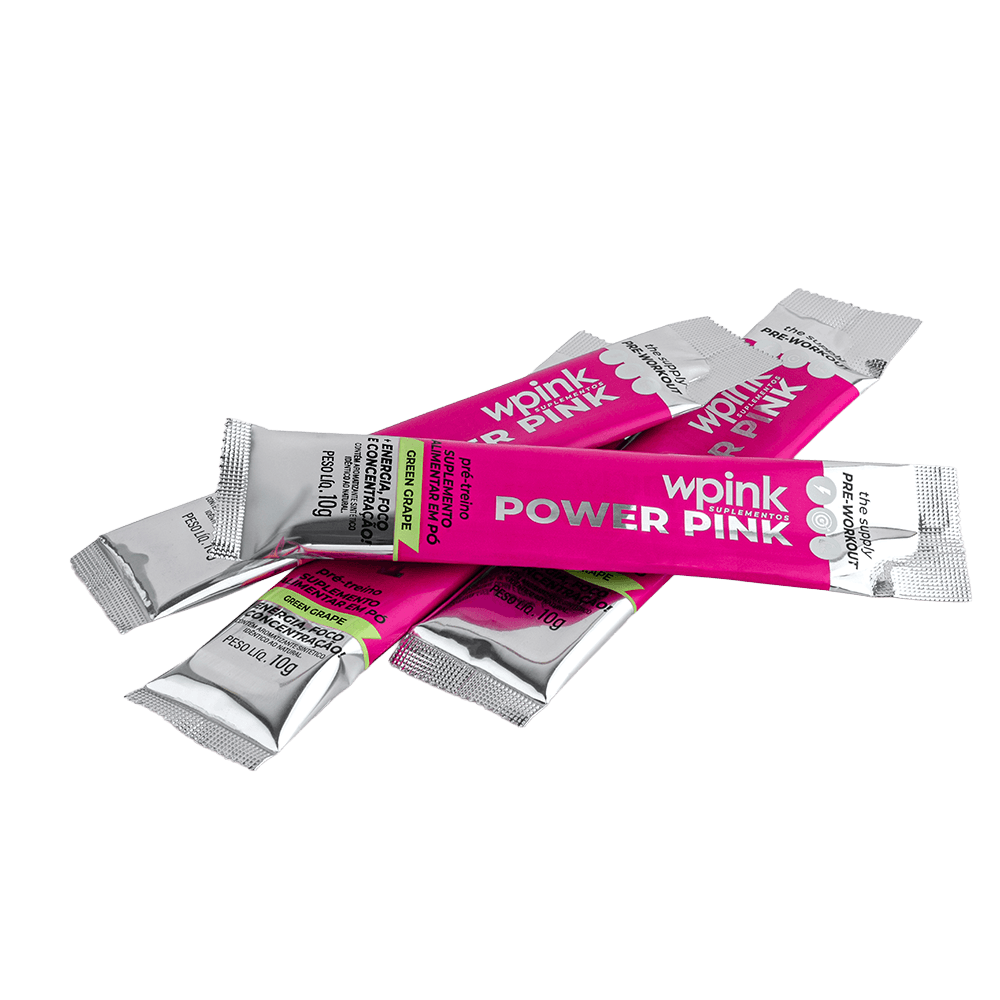 Kit Power Pink + Three Premium Whey Protein com Shaker Pro de brinde